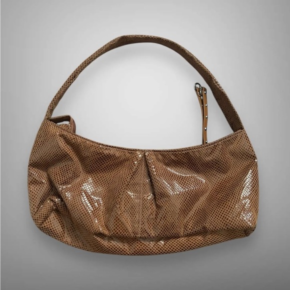 Kate Landry Brown
Snakeskin Soft Shoulder Bag. - Picture 1 of 14